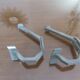 Pair of aluminum coat racks 30 years 40