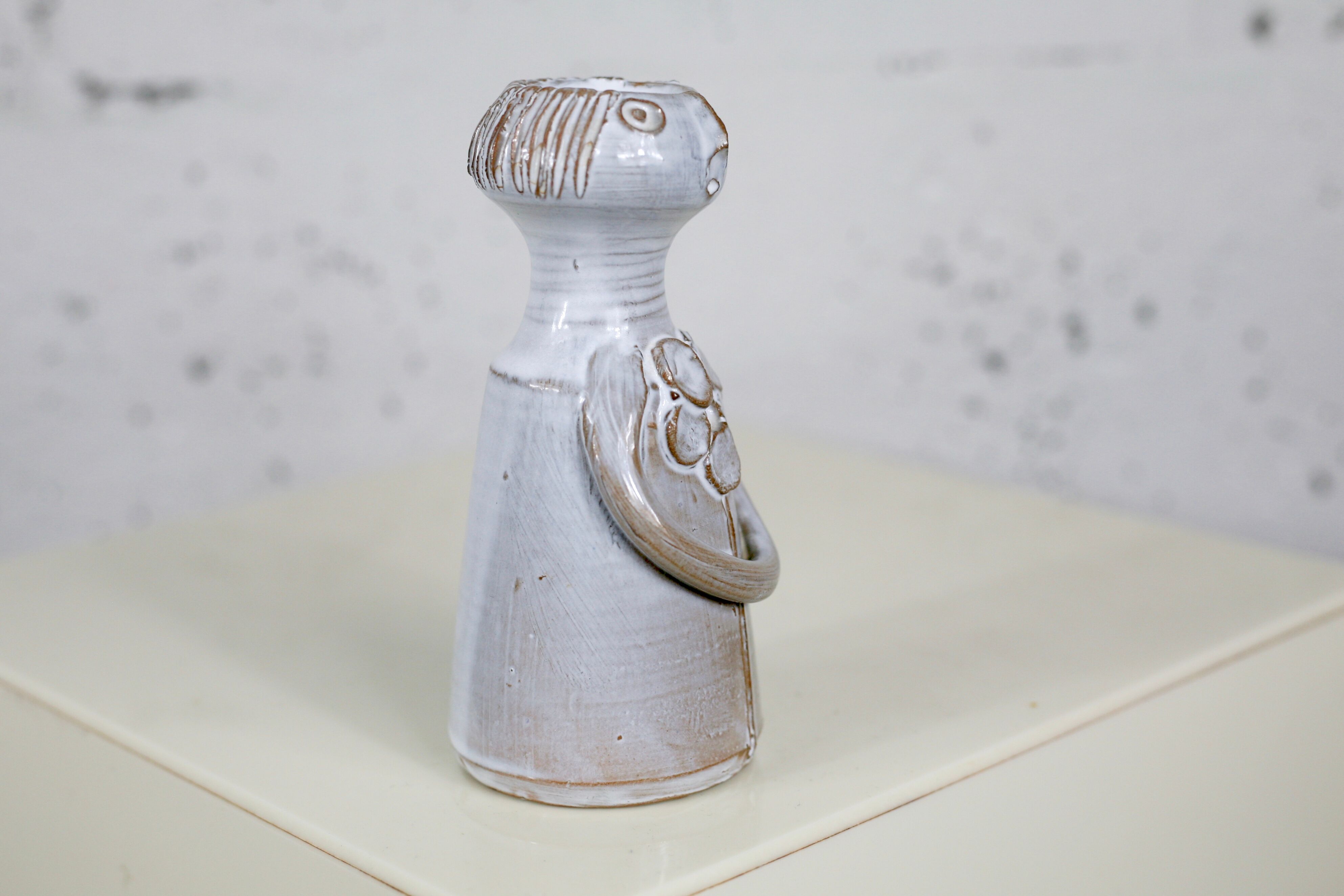Anthropomorphic vase by Dominique Pouchain, ceramics, France, post-2000