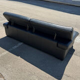 Canapé Roche Bobois cuir noir