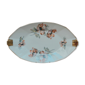 Oval art deco porcelain dish