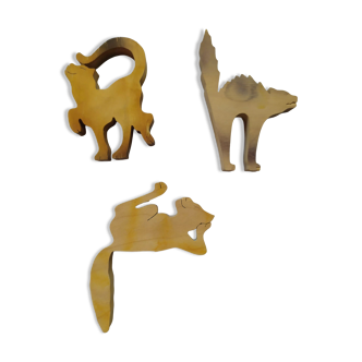 Vintage cat toy figure