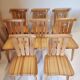 Göran Malmvall, Ensemble '8' with pine chairs, Sportstugemöbler / Scandinavian Modernity