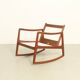Rocking chair model 120 by Ole Wanscher for France & Son, Denmark, 1951