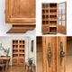 Art Deco Parisian glass-fronted wardrobe, demountable