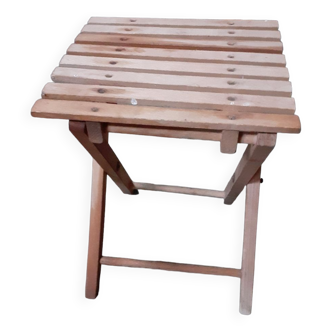 Vintage folding stool