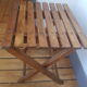 Folding tabouret