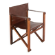 Chaise safari pliante | 4 pièces sur le devant