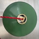 Lot 3 industrial suspensions emaillees flat 25 cm