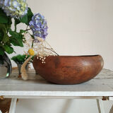 Old wooden bowl