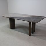 Postmodern dining table by Pia Manu, Belgium, ca. 1990