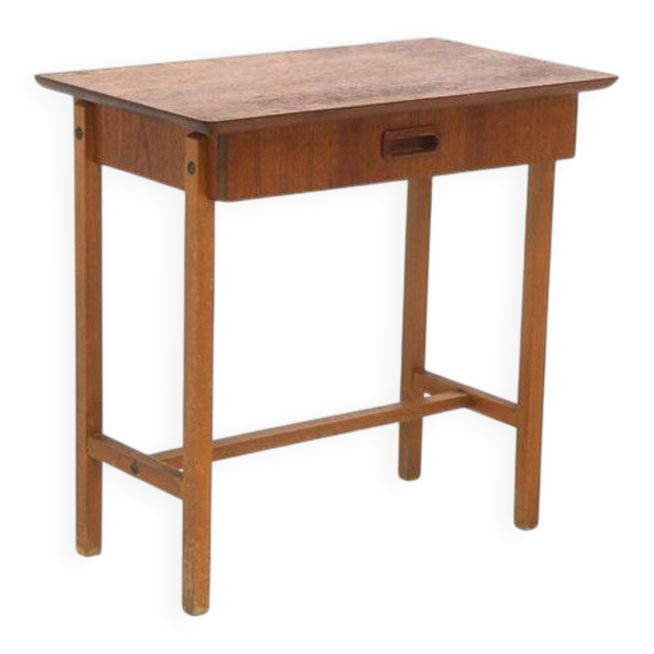 Table de chevet scandinave en teck, Suède, 1950