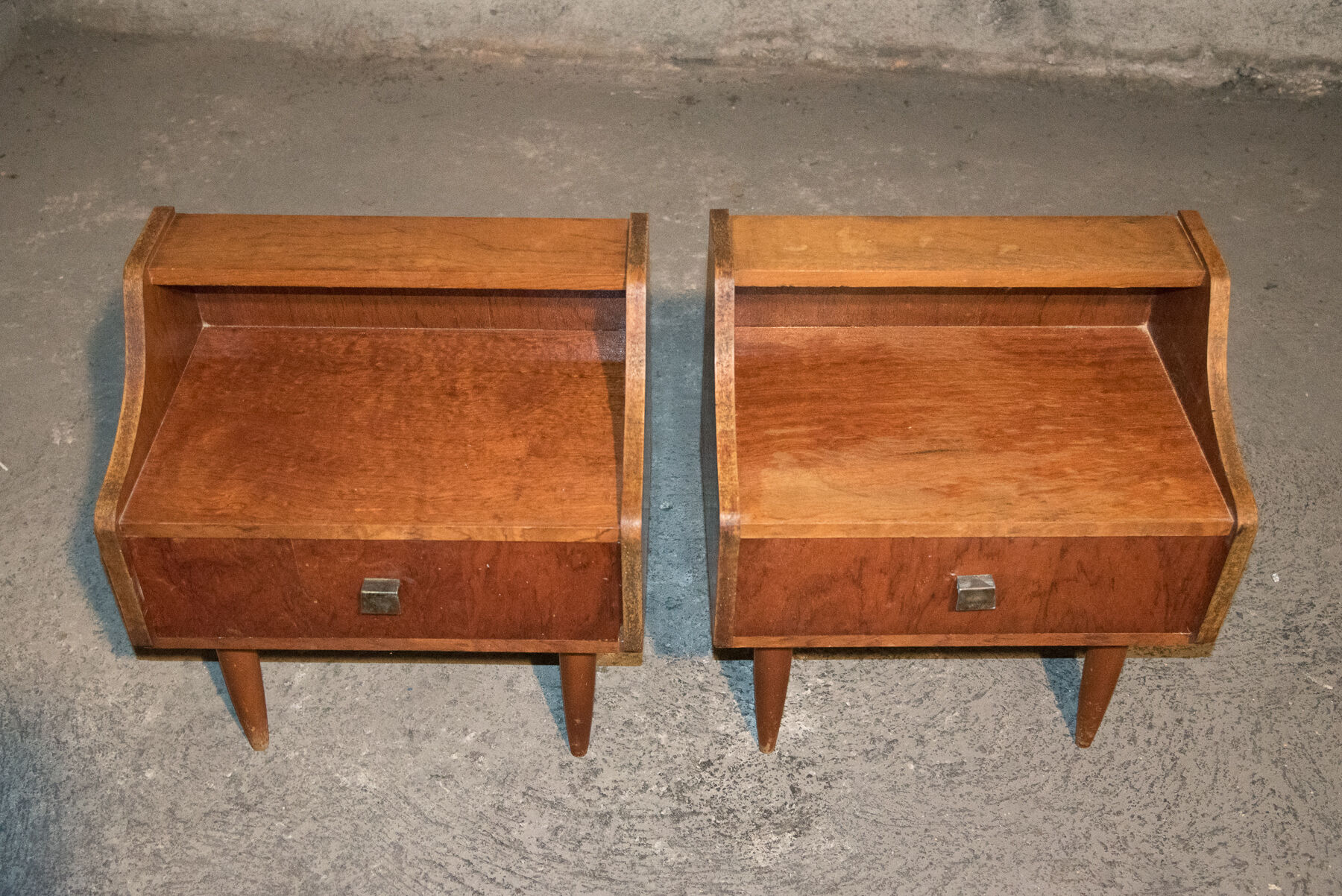 Pair of Art Deco bedsides