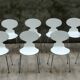 Series of 10 ant chairs by Arne Jacobsen, 1979