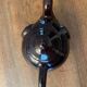 Brown ceramic teapot