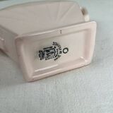 Art Deco pink sugar bowl