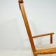 Mid-century rocking chair in pine and sheepskin by Yngve Ekström, Sweden.