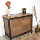 Storage cabinet "explores the world" stencil world map
