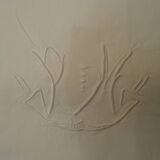 Pretty pillowcase vintage monogrammed PM