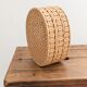 Vintage woven rattan box, case