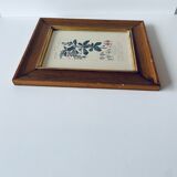 Framed botanical poster