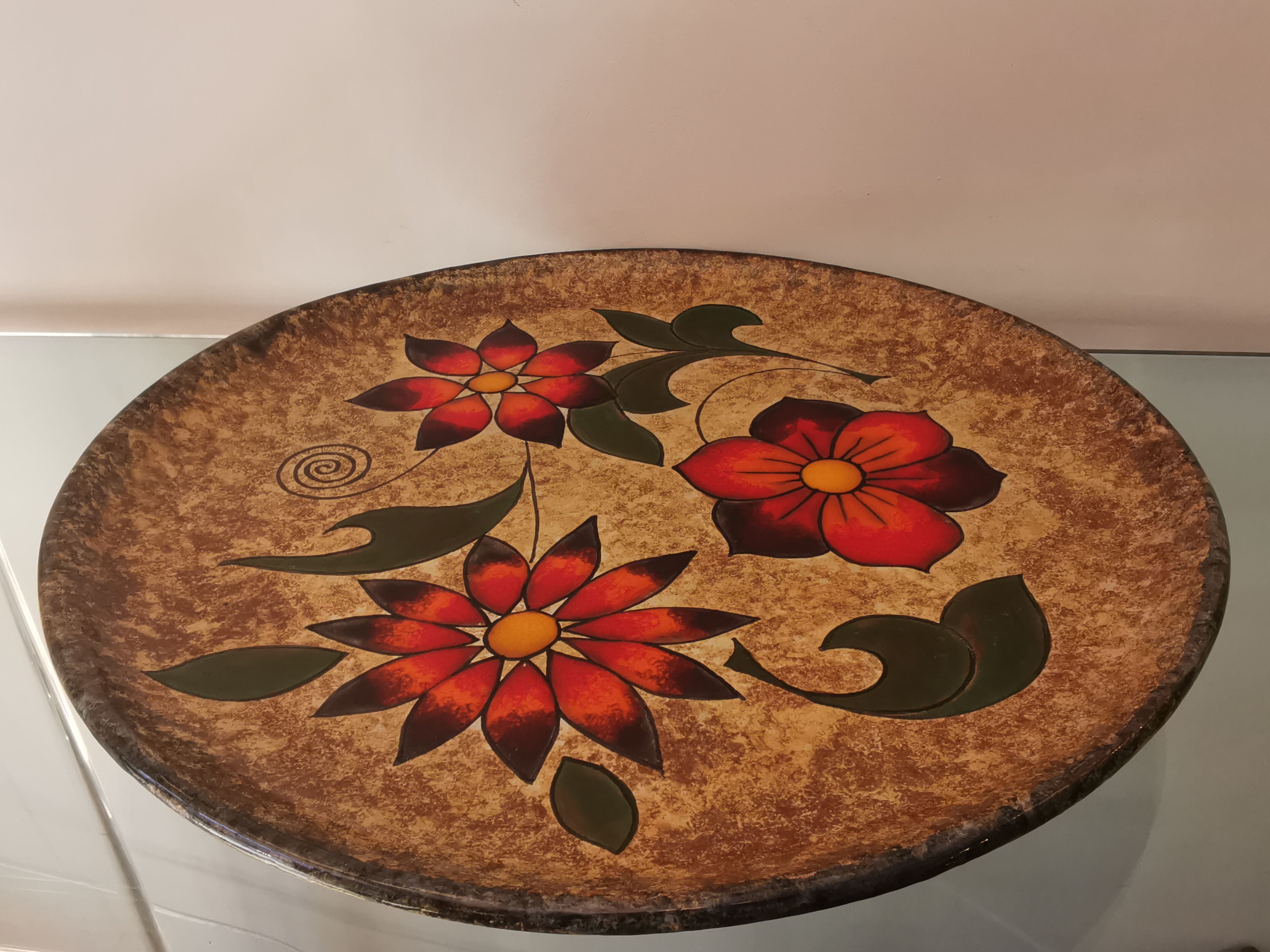 vintage ceramic dish from Port de bouc, France