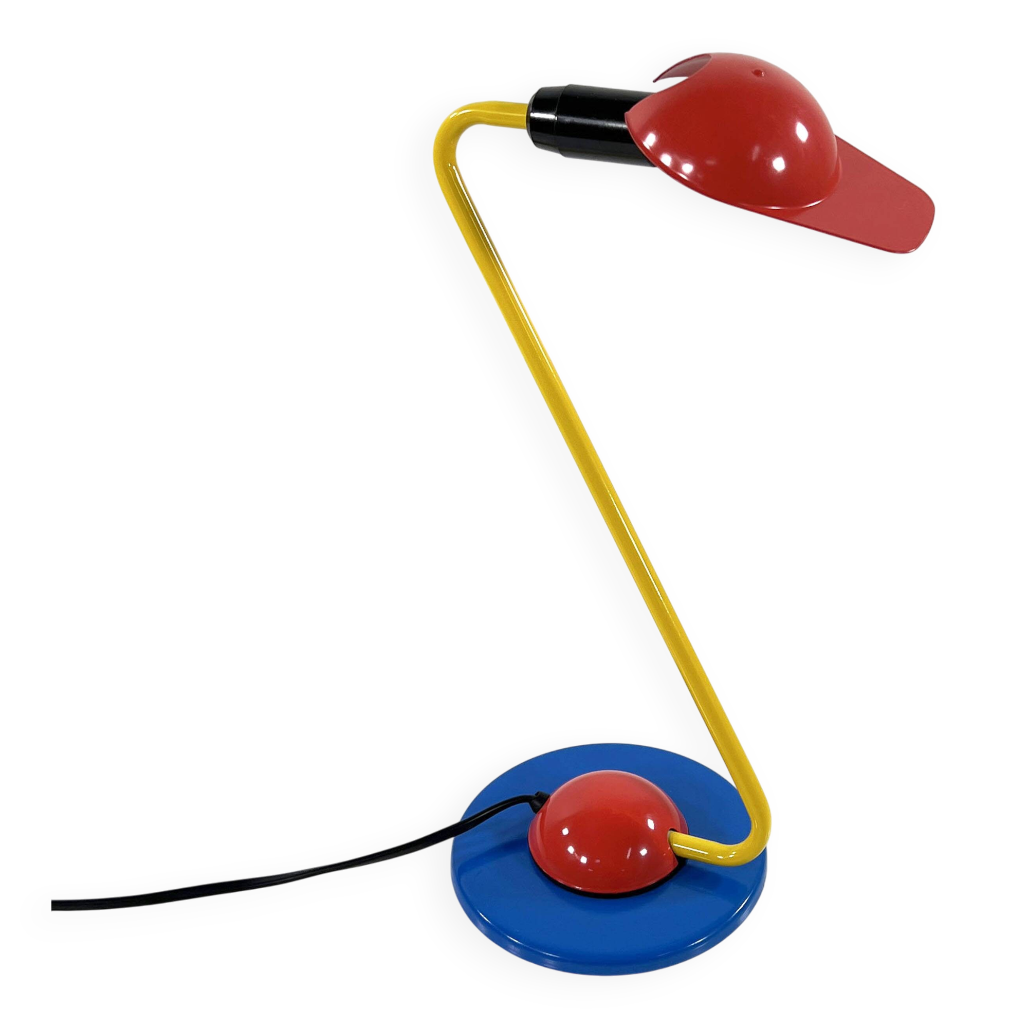 Lampe de table tricolore Hema, 1980