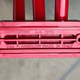 Postmodern Italian folding coat rack by Patrizia Angeloni for Confalonieri, 1980s.