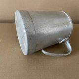 Old aluminum pitcher