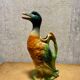 Pichet en barbotine, Canard, manufacture St Clement