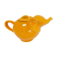 elephant teapot in vintage orange porcelain 80s