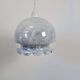 Pearlescent glass pendant light – Retro-contemporary style, unique light fixture