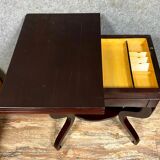 Empire era game table / Mahogany restoration circa 1810-1820