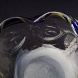 Glass pate trinket bowl
