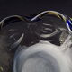 Glass pate trinket bowl