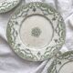 6 Ridgway Staffordshire "Como" English Ironstone Dinner Plates