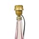 Purple Crystal Table Lamp Val Saint Lambert 1960s