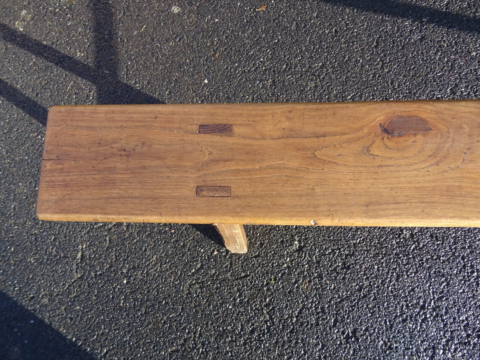 Oak bench 2m42
