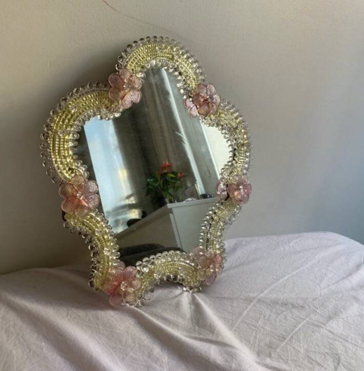 Venetian Murano Glass Mirror