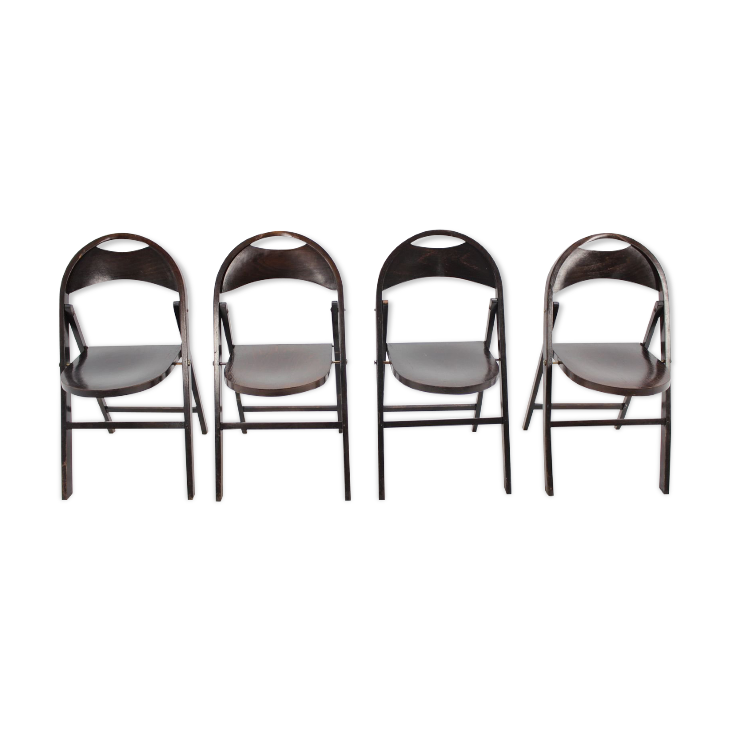 Foldable chairs B 751 Bauhaus of Thonet 1930 s