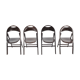 Chaises pliables B 751 Bauhaus de Thonet 1930s