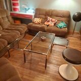Set of 3 nesting tables, Italy 70's