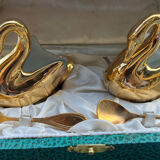 Paire de salerons Limoges