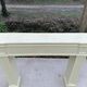 Fireplace surround with beige solid wood mantel
