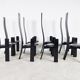 Golem chairs by Vico Magistretti, set of 8, 1970s