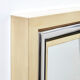 Italian mirror brass chrome by Romeo Rega 1970