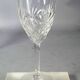 Saint Louis : 8 verres à eau cristal taillé modèle Chantilly signé SB877