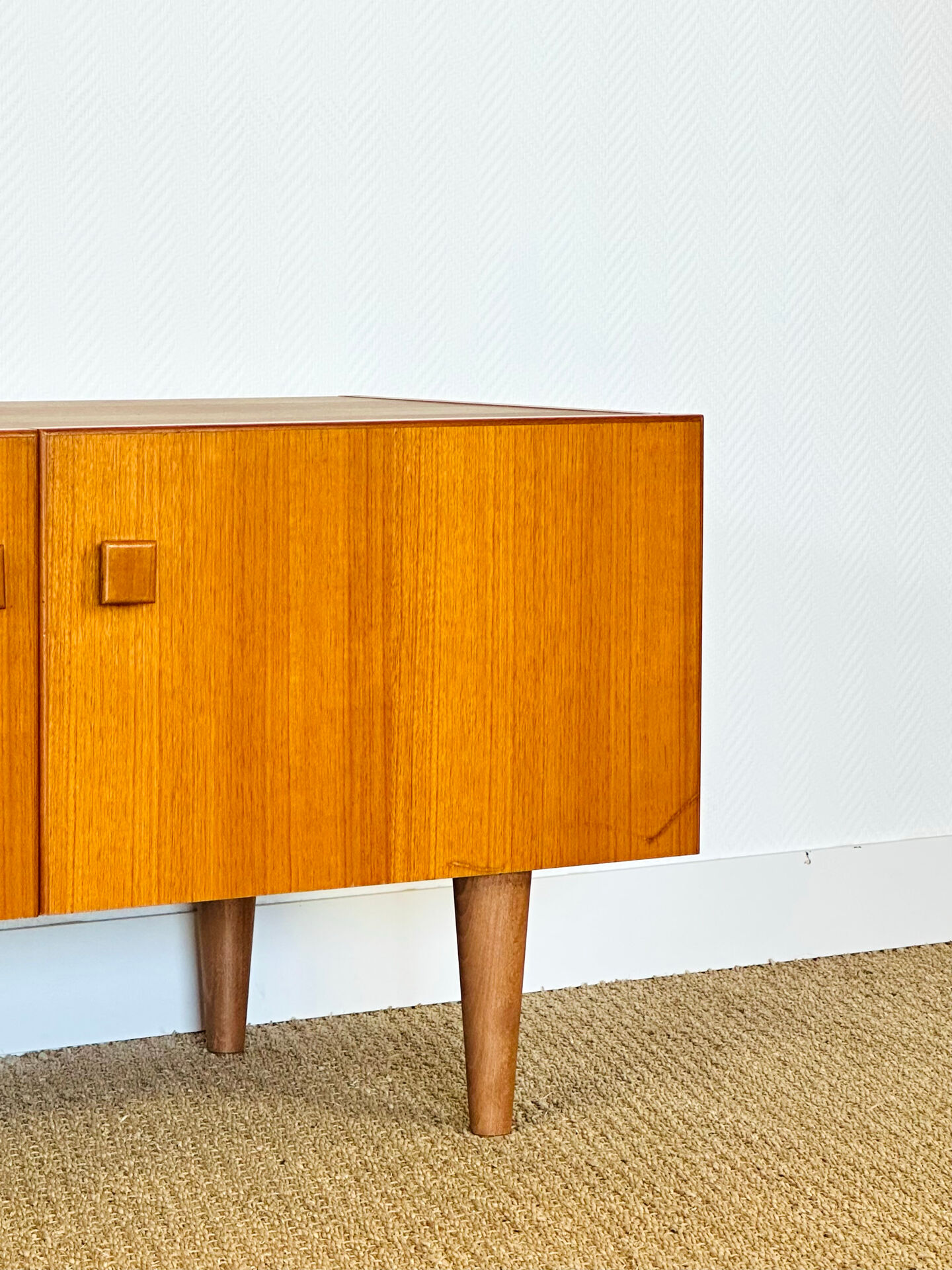 Enfilade scandinave en teck 1960