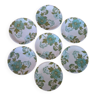 7 Assiettes plates Scarlett de Villeroy et Boch