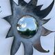 Miroir sorcière soleil vintage