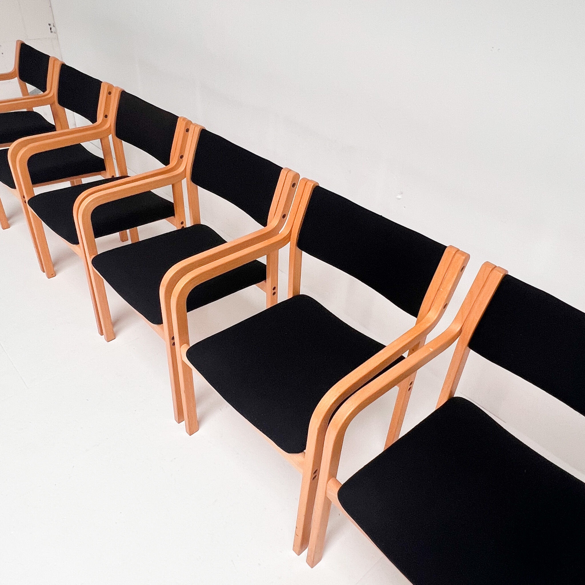 Scandinavian design chair by PO Korhonen, 1980s